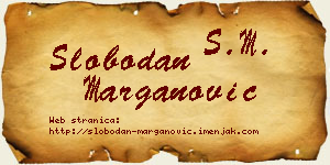 Slobodan Marganović vizit kartica